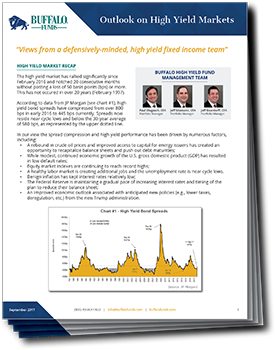 “Outlook on High Yield Markets”